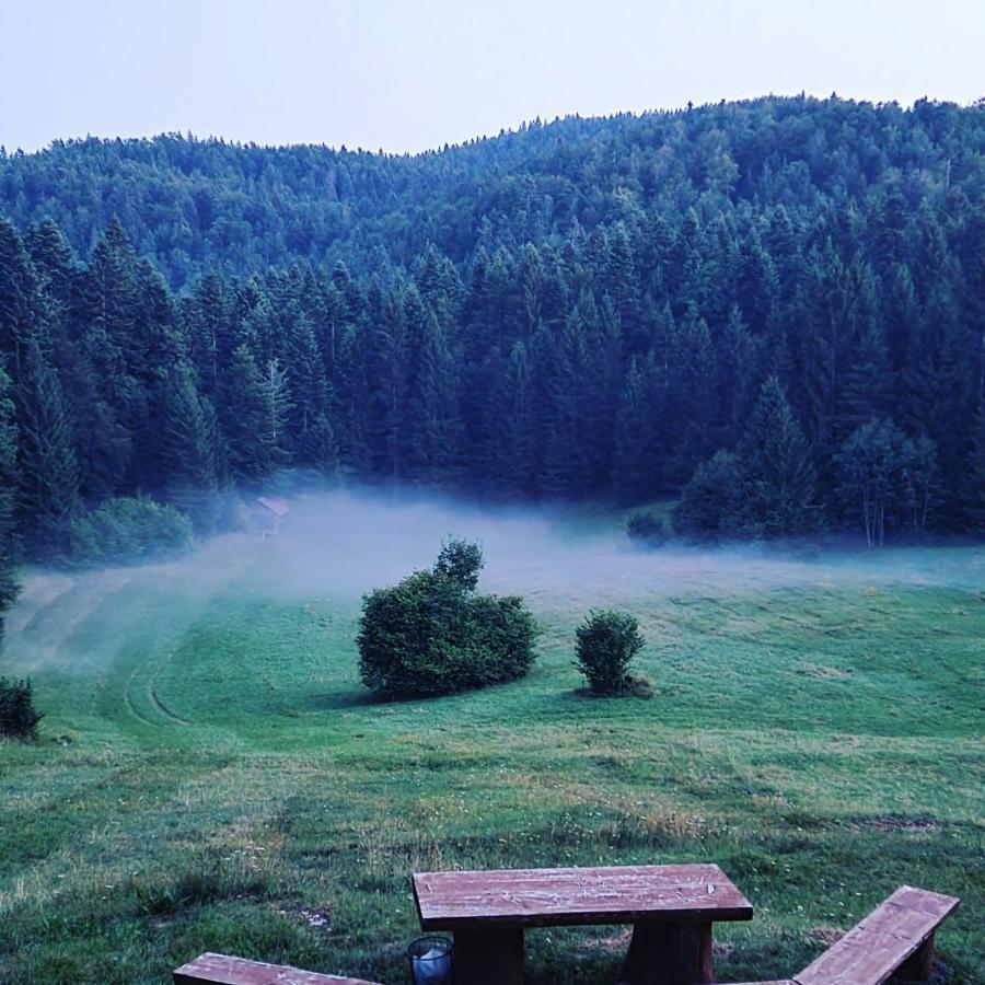 Planinski Dom Na Travni Gori Sodrazica Exteriér fotografie