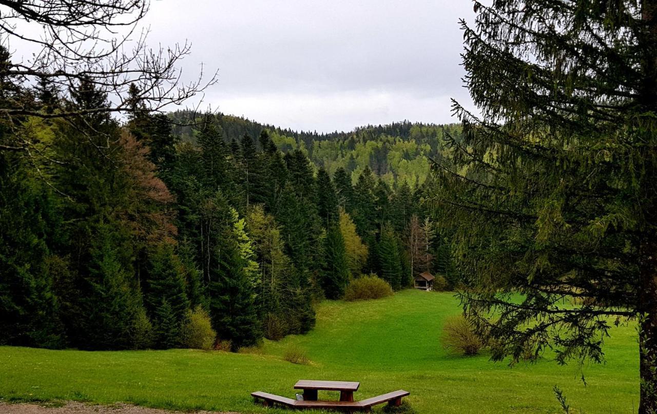 Planinski Dom Na Travni Gori Sodrazica Exteriér fotografie