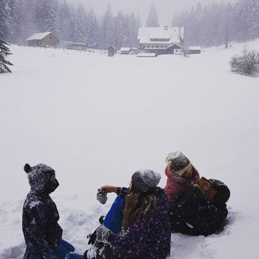 Planinski Dom Na Travni Gori Sodrazica Exteriér fotografie